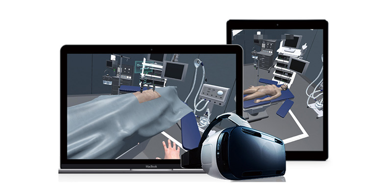 VR手术情景教学系统